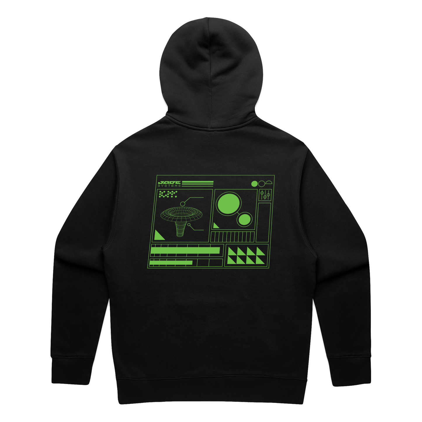 Green Screen Hoodie in Black
