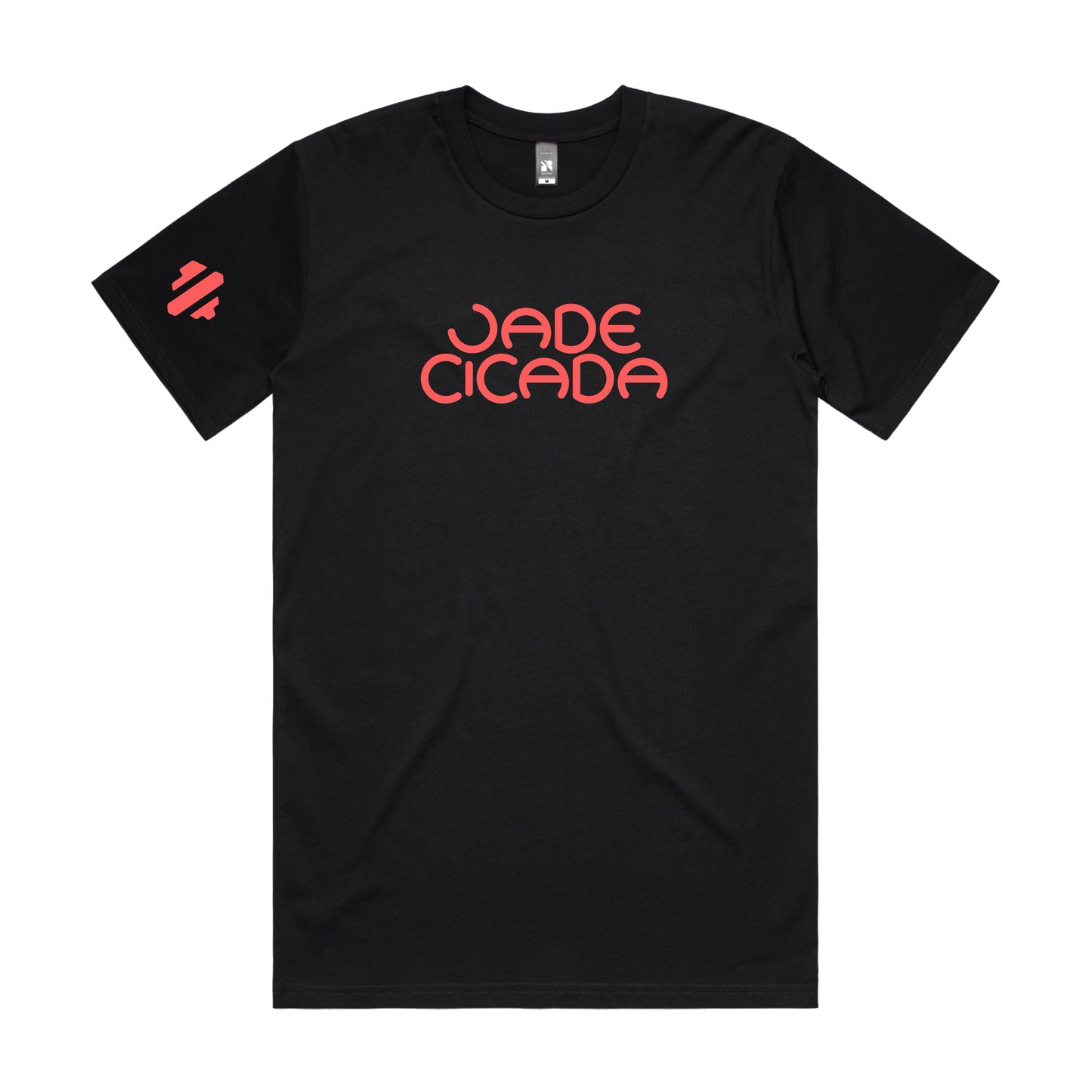 Jade Cicada Logo Planets T-Shirt in Black